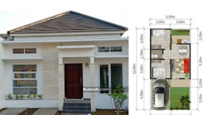 Ingin Punya Rumah Baru? ini Inspirasi Dena Rumah Minimalis 2 Kamar Unik ...