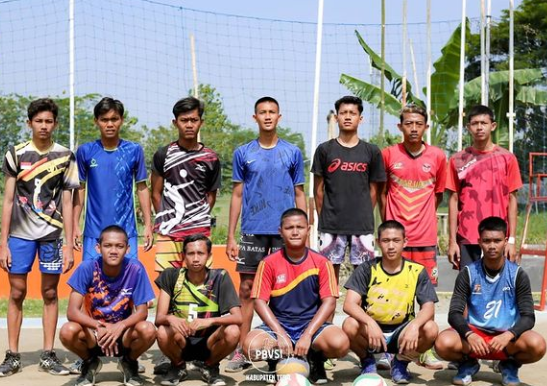 Tim Bola Voli Putra Popda 2021 Kabupaten Tegal. / @pbvsi_kab.tegal