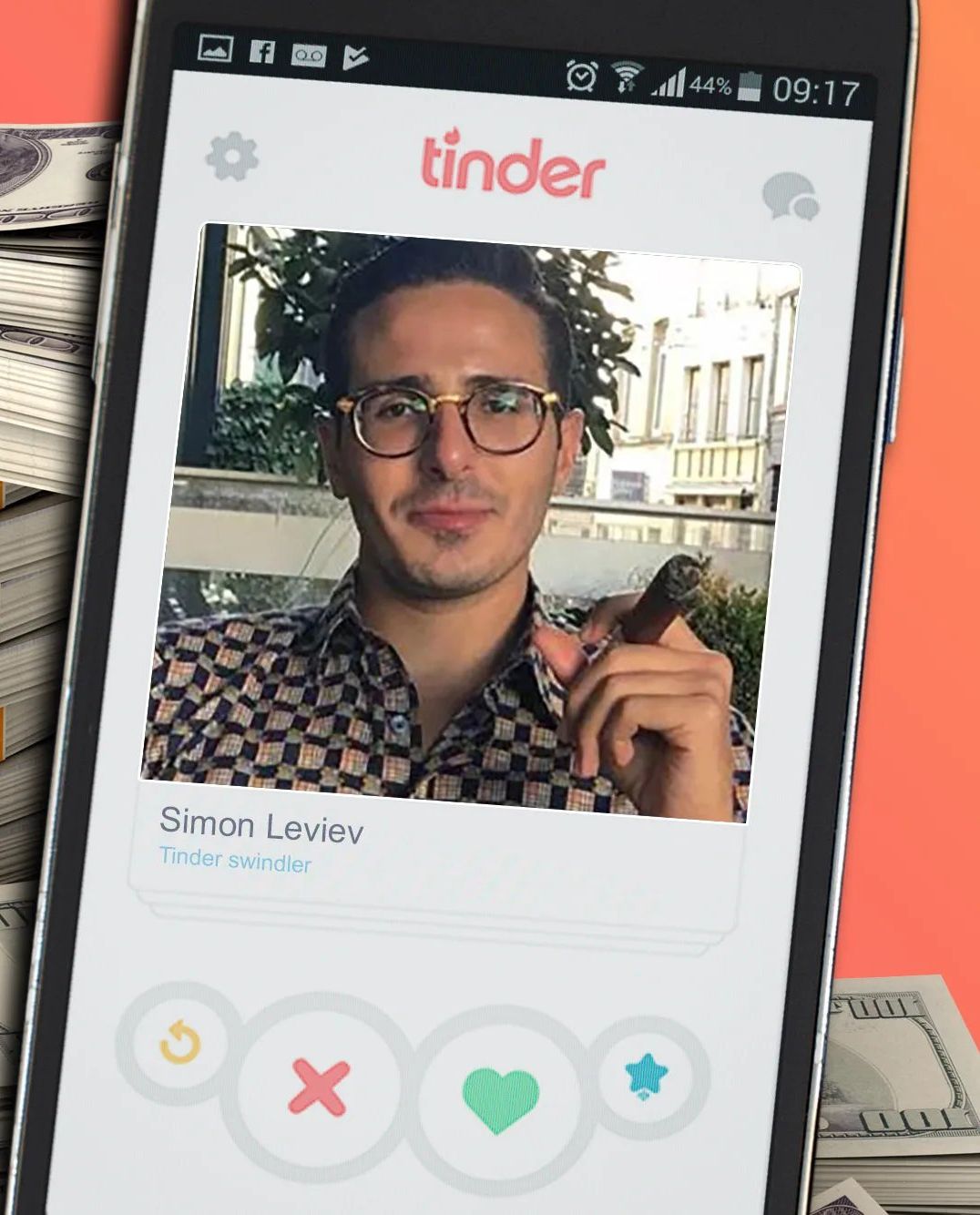 Tinder swindler gif