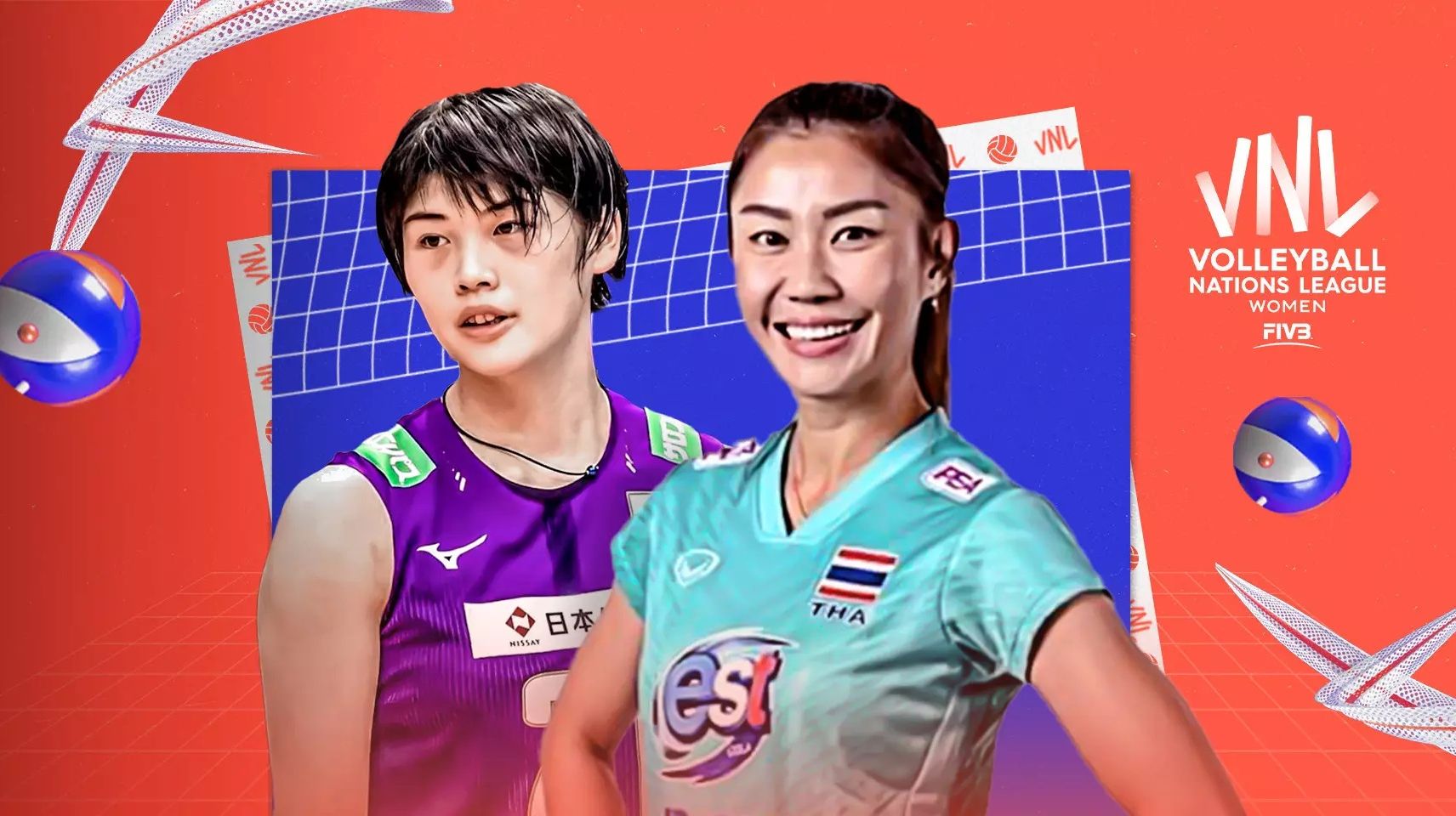 Jepang vs Thailand-Volleyball Nations League 2022 Duel Derby Asia, Berikut Link Live Streaming