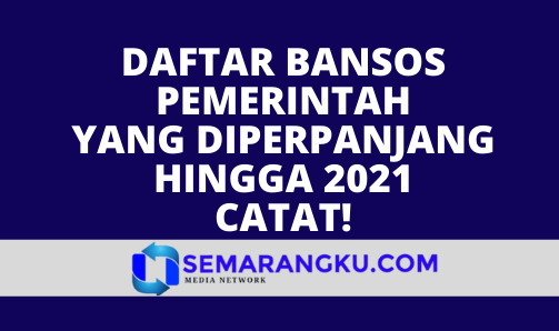 Berita Bagus Kartu Prakerja Dan Sembako Cair Sampai 2021 Cek 6 Daftar Bansos Diperpanjang Di Sini Semarangku