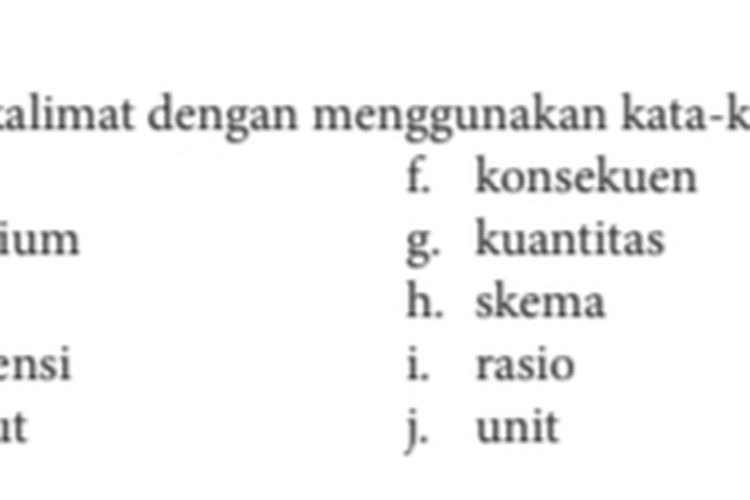 Bahasa Indonesia Kelas Halaman Latihan Membuat Kalimat Dari