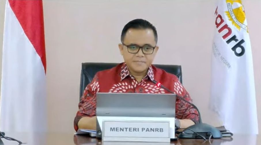 Menpan RB Anas dalam pernyataan pers YouTube Kemenpan RB