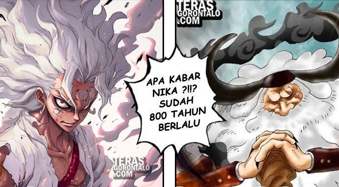 Kejutan Manga One Piece! Mendadak Monkey D Luffy Mencapai Awakening Spesial, Sang Mugiwara Memegang Pedang Dewa Nika dan Meng....