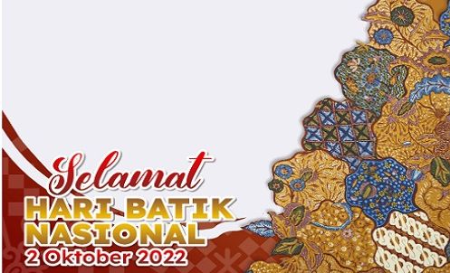 30 Link Twibbon Hari Batik Nasional 2 Oktober, Ini Cara Unduh via