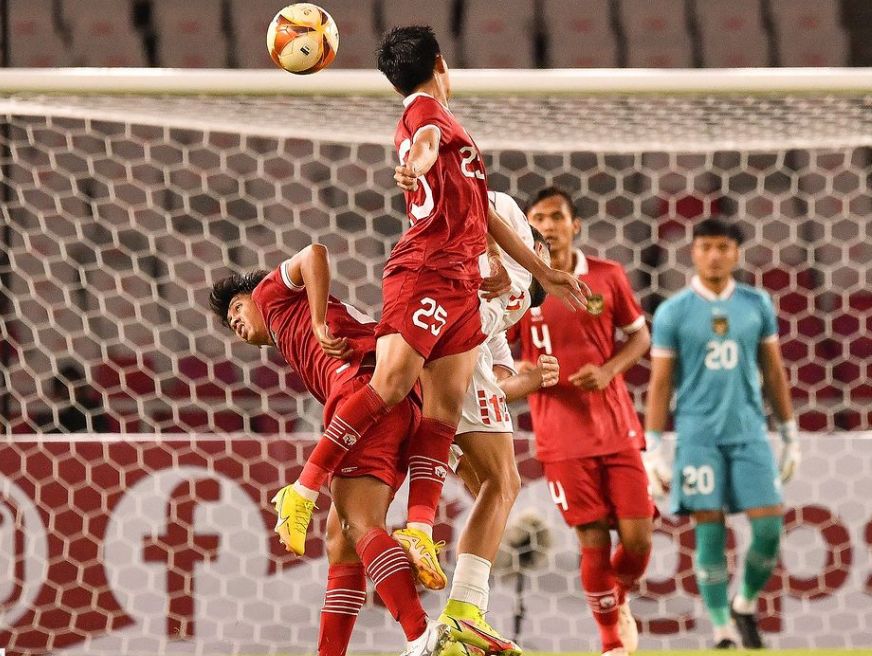 Aksi Timnas Indonesia di Kualifikasi Piala Asia U-23.