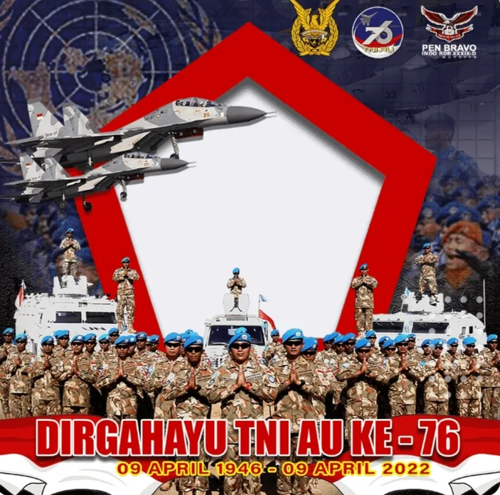 35 Link Twibbon Hut Tni Angkatan Udara Ke 76 Tahun 2022 Desain Terbaru