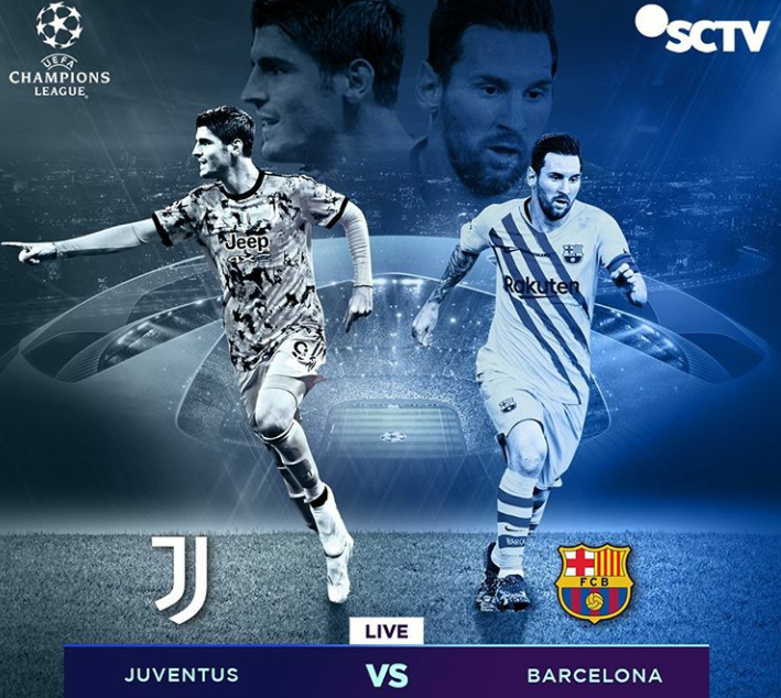 Link Live Streaming Sctv Gratis Laga Juventus Vs Barcelona Di Liga Champions Cr7 Dipastikan Absen Jurnal Garut