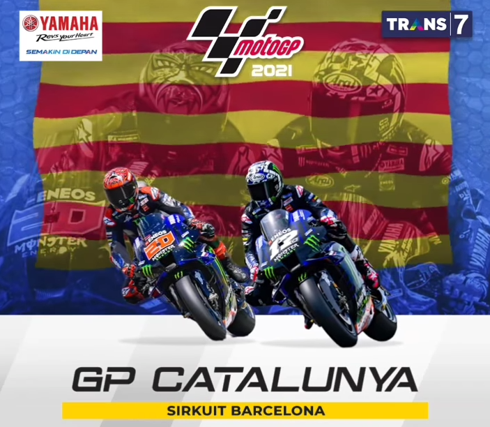 LINK LIVE STREAMING Trans 7, Nonton MotoGP 2021 Malam Hari Ini di TV