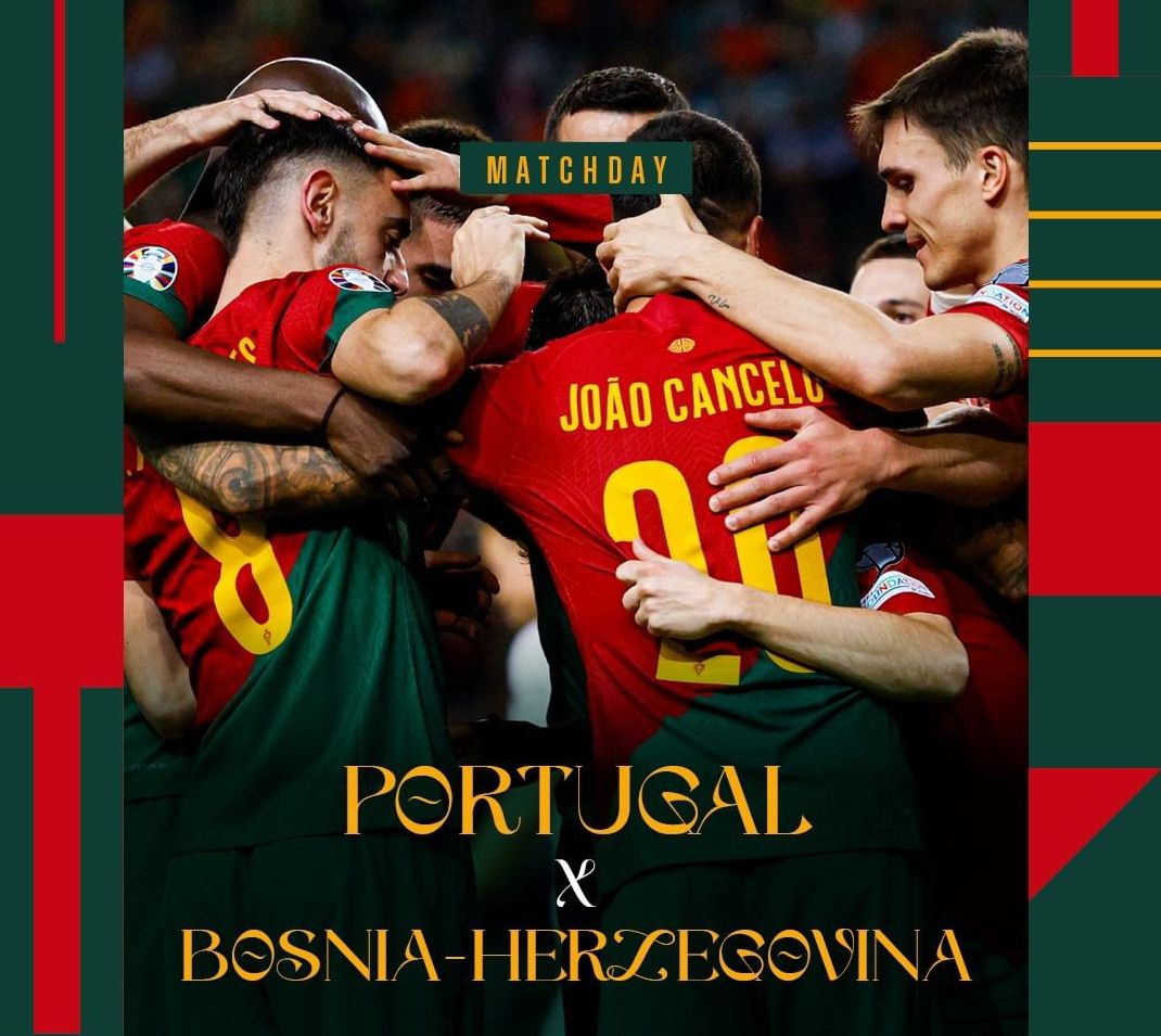 Link live streaming Portugal VS Bosnia Herzegovina 