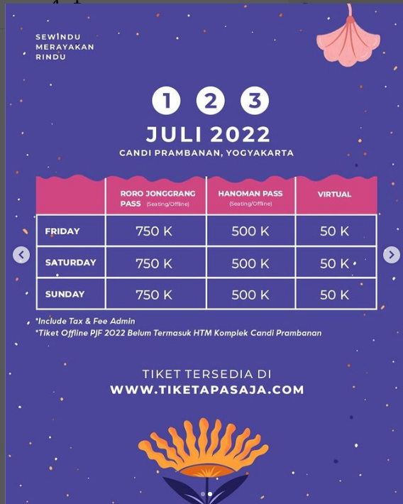Jadwal Konser Tulus di Jogja 2022 Lengkap Lokasi dan Harga Tiket Masuk Nonton