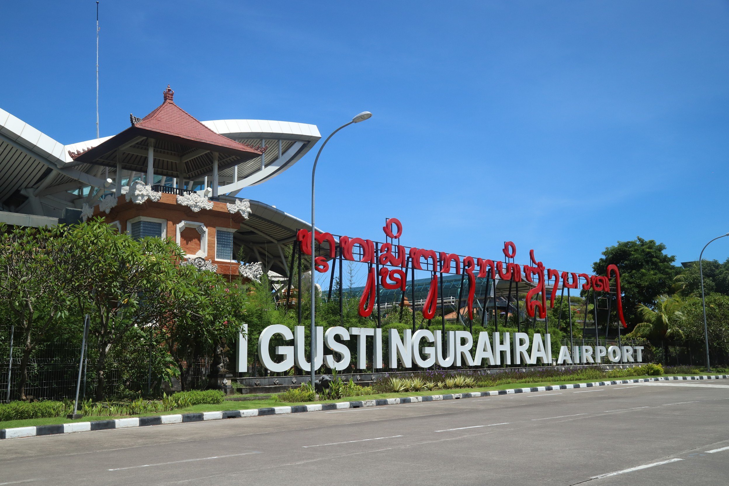 FOTO: Suasana Nyepi 2021 di Bandara I Gusti Ngurah Rai, Bali.