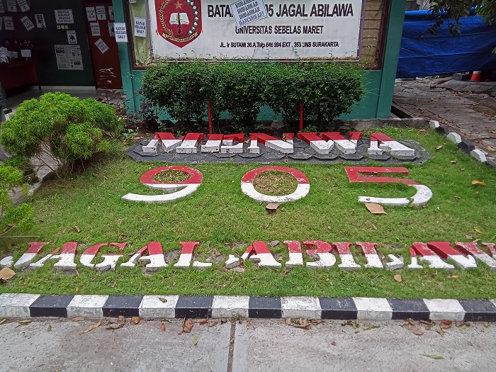Korps Mahasiswa Siaga Batalyon 905 Jagal Abilawa (Menwa) resmi dibekukan Rektor UNS Prof Jamal Wiwoh
