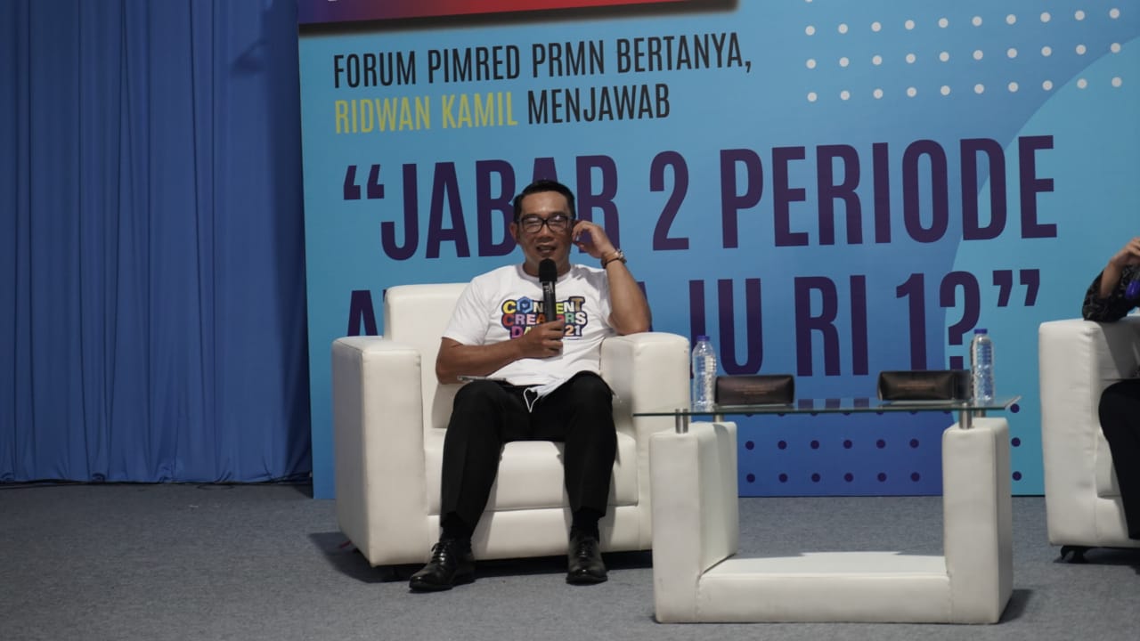 Ditanya Soal Capres 2024 oleh PRMN, Ridwan Kamil Kembali Ungkap Strategi Konten di Medsos