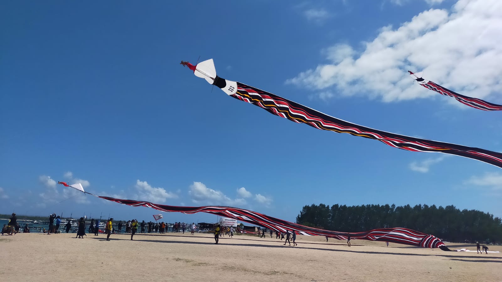 Denpasar Kite Festival ke-6 tahun 2022. Tema 