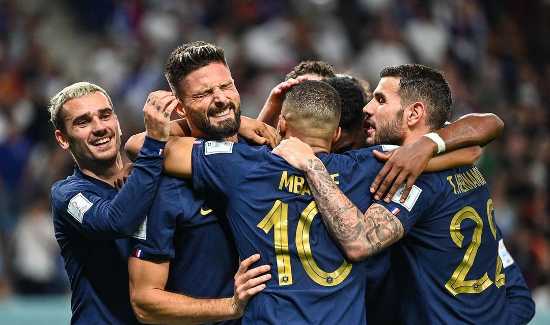 Skuat timnas Prancis yang sukses melenggang ke final Piala Dunia 2022 Qatar
