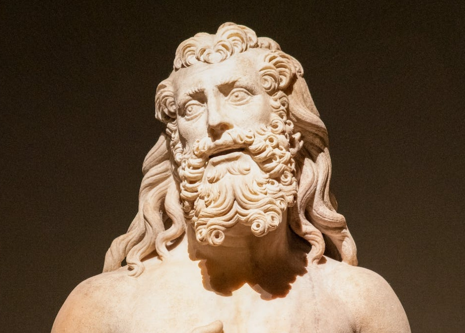Ilustrasi Zeus dalam mitologi Yunani
